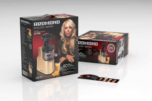 Соковыжималка REDMOND RJ-910S - фото 2 - купить в интернет-магазине Редмонд