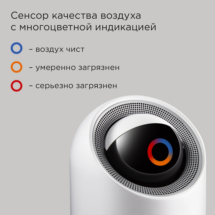 Умный очиститель воздуха REDMOND AP2209S - фото 3 - купить в интернет-магазине Редмонд