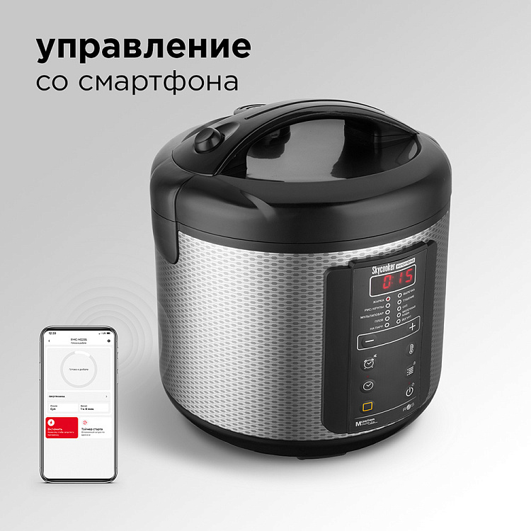 Умная мультиварка REDMOND SkyCooker M225S - фото 2 - купить в интернет-магазине Редмонд