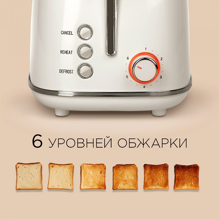 Тостер REDMOND RT-M421 - фото 2 - купить в интернет-магазине Редмонд