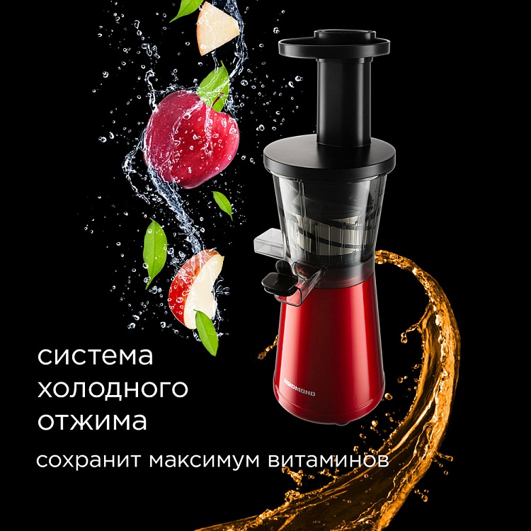 Соковыжималка шнековая REDMOND RJ-980S - фото 2 - купить в интернет-магазине Редмонд