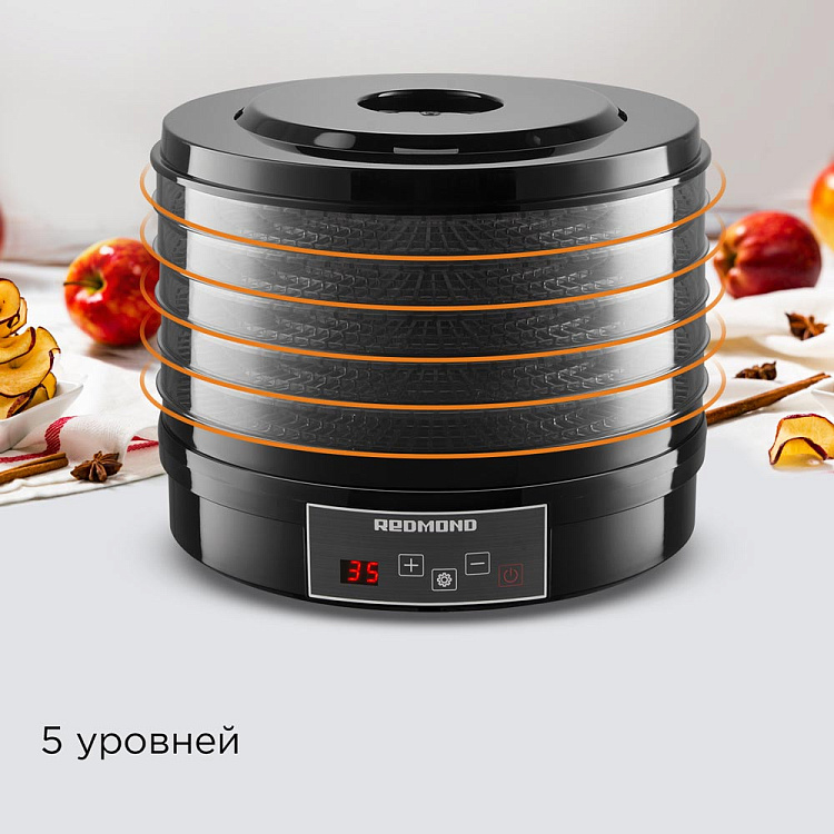 Электросушилка РЕДМОНД FD1100 - фото 5 - купить в интернет-магазине Редмонд