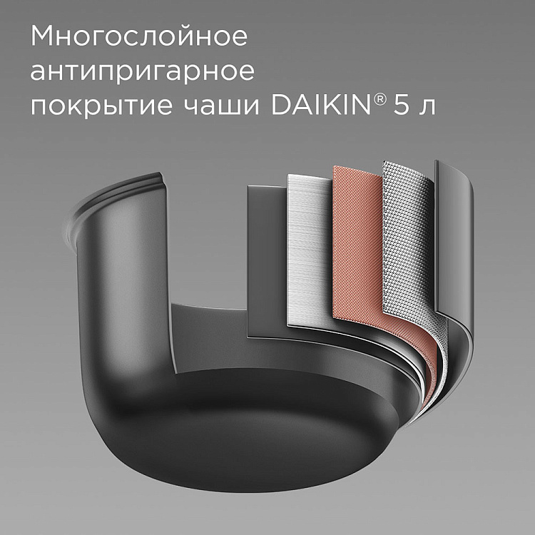 Мультиварка-скороварка РЕДМОНД Fast Chef MP114 (черный) - фото 5 - купить в интернет-магазине Редмонд