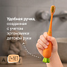 Зубная щетка для детей РЕДМОНД TB4633 Морковка, мягкая, фото