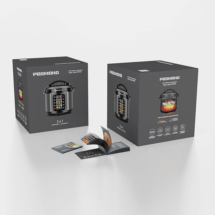 Мультиварка-скороварка РЕДМОНД Fast Chef MP111 - фото 11 - купить в интернет-магазине Редмонд